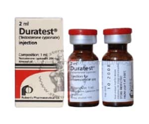 Duratest injection.