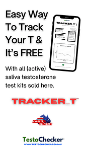 With all (active) saliva testosterone test kits sold here.