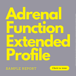 adrenal function test - sample results