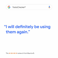 Positive review for testochecker