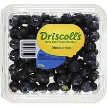 125gram pallets Blueberries