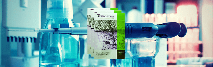 testochecker saliva hormone testing kit (product image)
