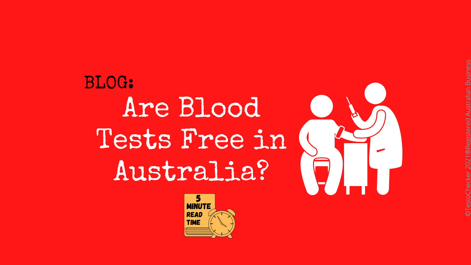 are blood tests free in australia