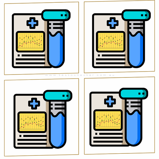 4-pack saliva hormone test kit bundle